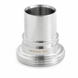 DIN 11851 MACHO ESPIGA LISA 316L