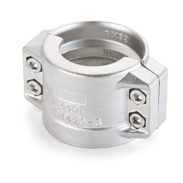 ABRAZADERAS EN 14420-3/DIN 2817 INOX